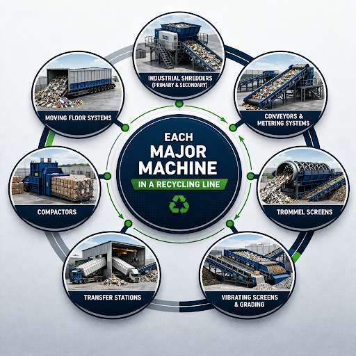 How Does a Quard Shaft Shredder Work in Waste Disposal
